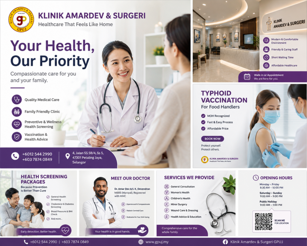 Klinik Amarden | Medical Clinic in Petaling Jaya