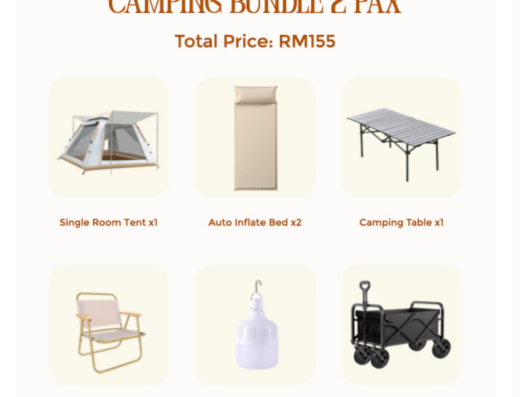 The Rental Guy | Camping Equipment Rental in Kuala Lumpur