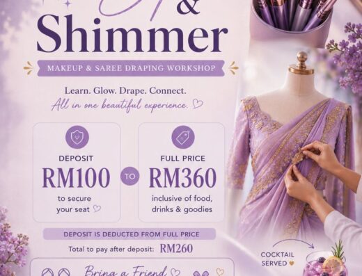 Knesha Resources | Saree Draping & Makeup Workshop in KL